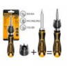 Set Destornillador con Trinquete 8 pcs ingco