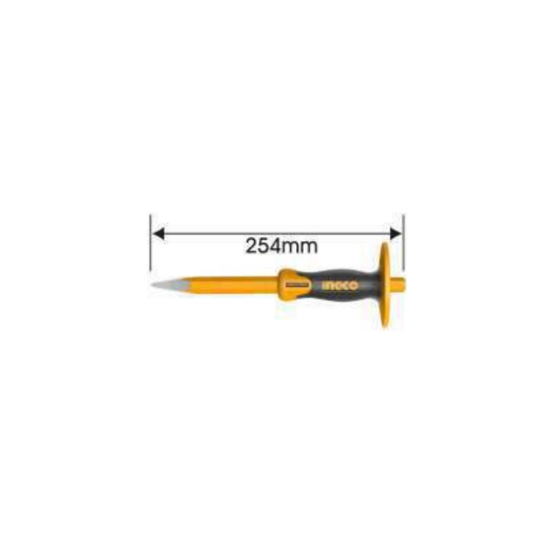 Cincel Punta Acero 254x16MM Ingco