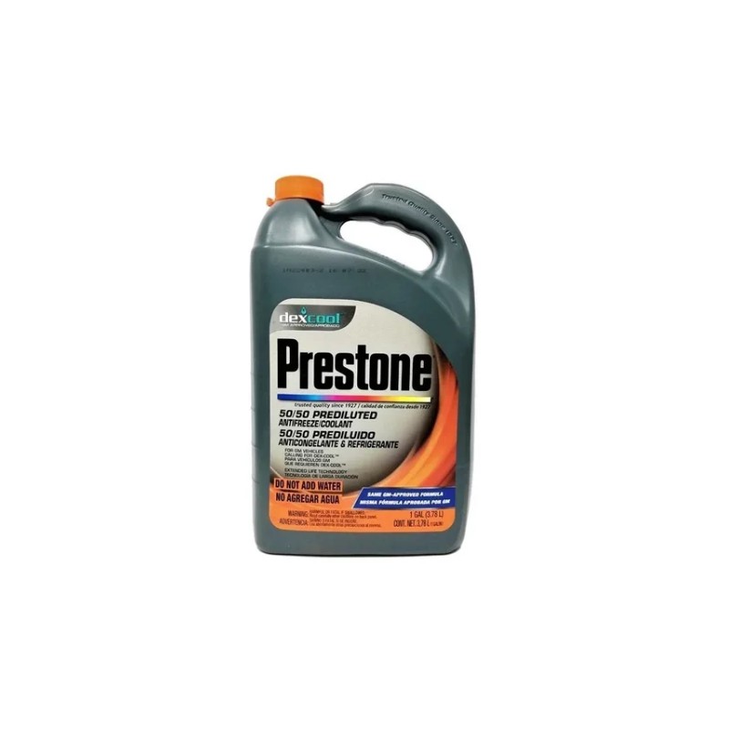 Refrigerante anticongelante Dexcool 50/50 Prestone
