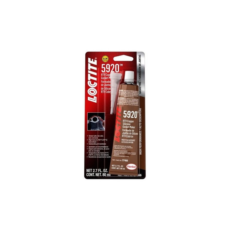 Silicona Oxiquimica 80ml Cobre Loctite