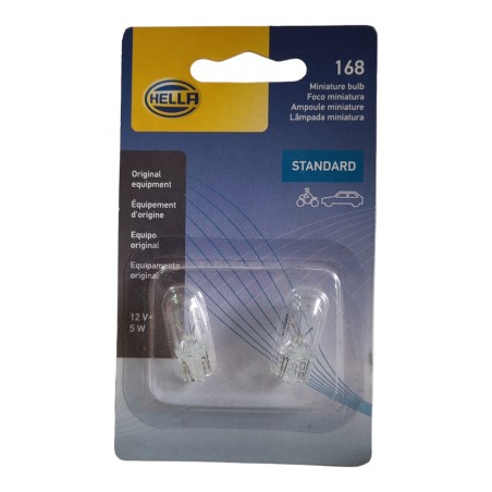 Ampolleta 12V 5W T10 Hella