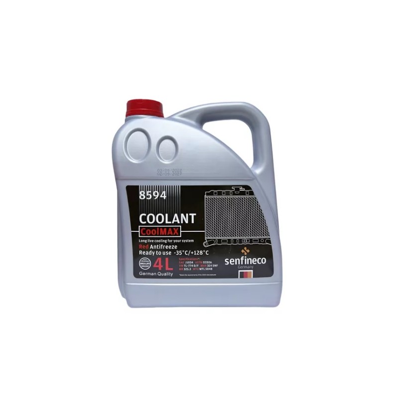 Refrigerante Coolant Rojo 50/50 Senfineco