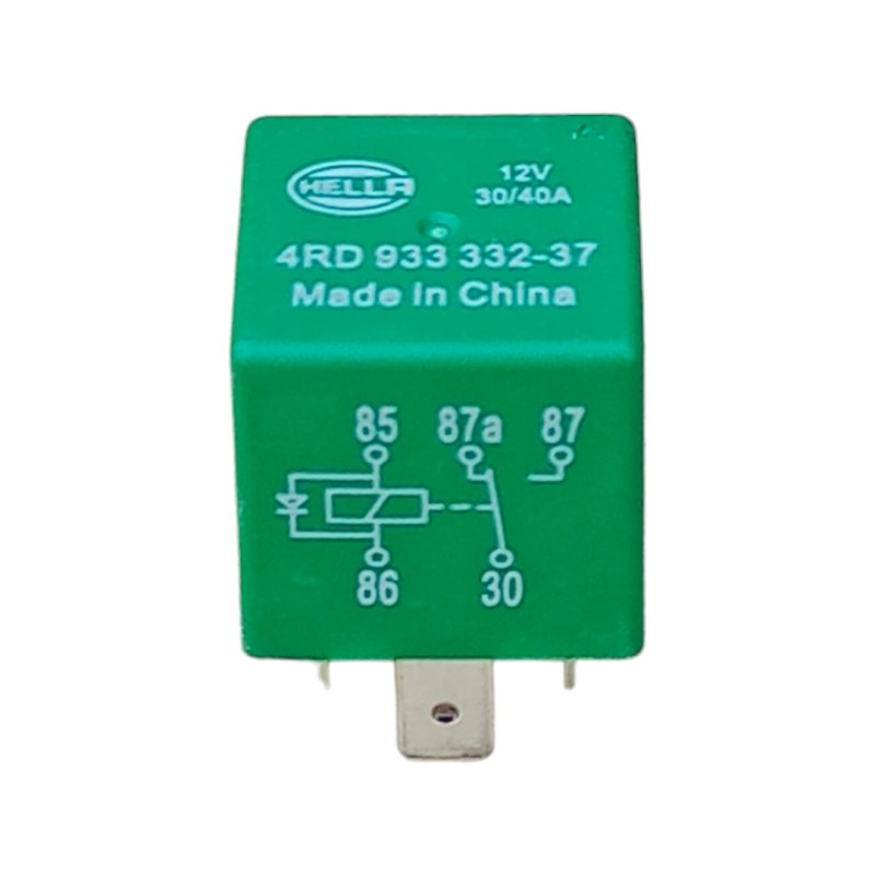 Relay 12V 30/40 AMP 5 pin con Diodo