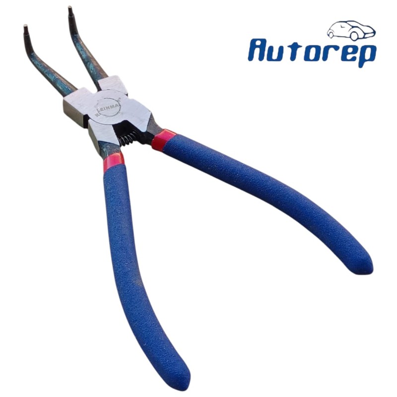 Alicate curvo para seguros interior 7"